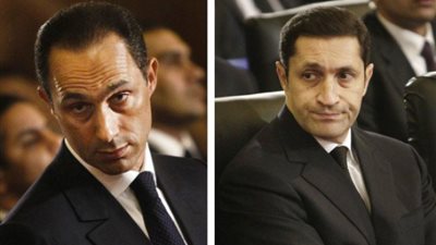 22 فبراير.. الحكم على علاء وجمال مبارك في 