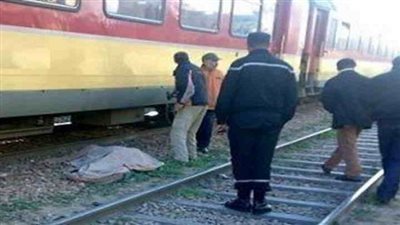مصرع  شخص تحت عجلات قطار 