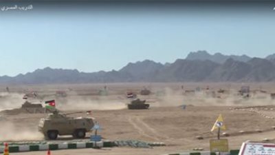 شاهد| عمليات إبرار الجيشين المصرى والأردنى فى تدريب العقبة 5