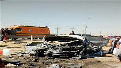 إصابة 9 أشحاص فى حوادث  طرق متفرقة بالسويس
