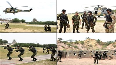 أنشطة مكثفة للتدريب المصرى الروسى المشترك 