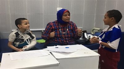 «فصل تعليمي بمستشفى طلبة الإسكندرية بسبورتنج» وزيادة في أعداد المعلمين المتطوعين