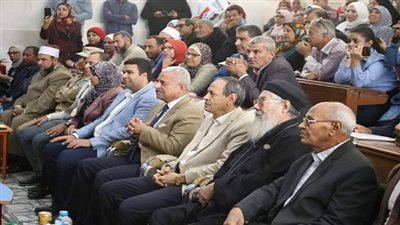 محافظ  السويس يشهد إحتفالية الليلة المحمدية بمسرح التعليم