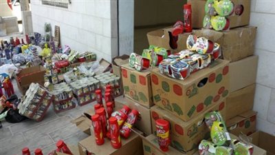 ضبط وإعدام 2500 قطعة بسكويت و57 كيلو أغذية منتهية الصلاحية بطور سيناء