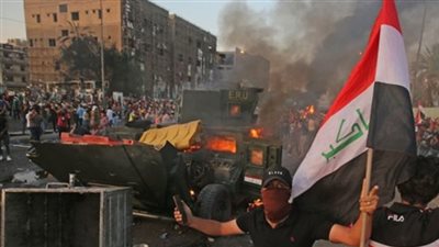 بريطانيا تدين العنف المفرط ضد المتظاهرين في العراق