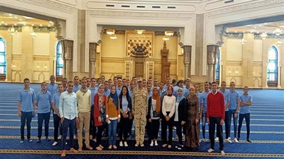 جامعة حلوان تنظم زيارة للعاصمه الإدارية الجديدة