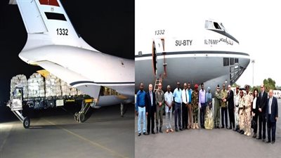 مصر ترسل مساعدات إنسانية عاجلة لدولة جيبوتى لمواجهة آثار السيول والفيضانات  