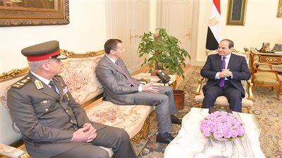 الرئيس السيسي يستقبل وزير دفاع جمهورية الجبل الأسود