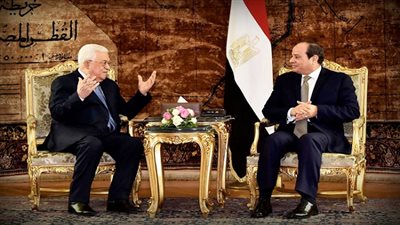الرئيس السيسي يستقبل نظيره الفلسطيني محمود عباس