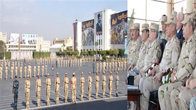 وزير الدفاع والإنتاج الحربى يتفقد الكلية الحربية ويلتقى الطلبة المستجدين وأسرهم