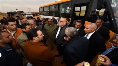 وزير الإسكان يختتم جولته بمدينة بدر بتفقد سكن العاملين بالعاصمة الإدارية الجديدة