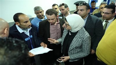 وزيرة الصحة تتفقد مستشفى أبورديس وتستجيب لمطالب المرضى