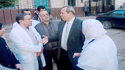 بالصور.. وكيل وزارة الصحة يتفقد عناية الاطفال والمبنى الجديد بمستشفى دماص المركزى بالدقهلية