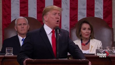 نجل ترامب يسخر من بيلوسى 