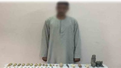 الداخلية تحبط تهريب 269 قطعة أثرية ترجع لتلك العصور