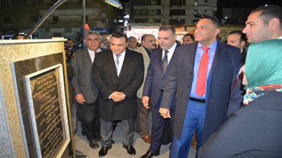 بالصور.. محافظ الدقهلية يفتتح ثلاثة ميادين بمدينة المنصورة بتكلفة 3 مليون جنيه