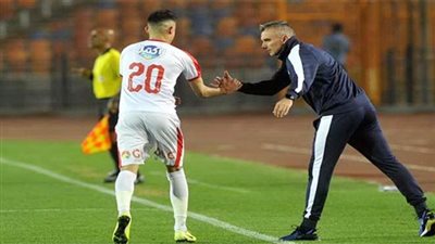كارتيرون يستبعد ثنائي الزمالك من لقاء الترجي