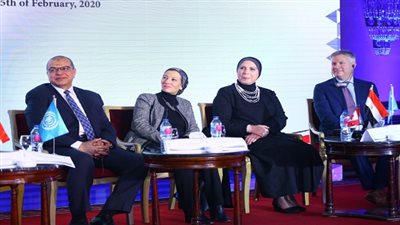 وزيرة التضامن الاجتماعي تشهد احتفال منظمة العمل الدولية بانتهاء مشروع وظائف لائقة للشباب في مصر