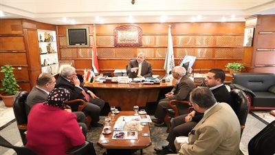 سعفان يبحث أخر تطورات عملية تطوير الجامعة العمالية