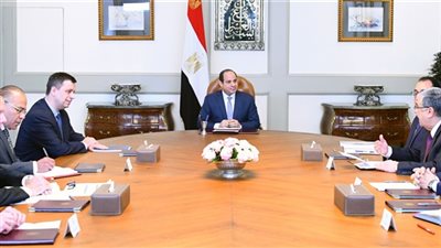 تفاصيل لقاء الرئيس عبدالفتاح السيسي برئيس شنايدر إليكتريك 