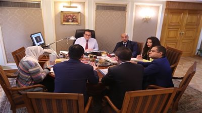 وزير التعليم العالى يستقبل الرئيس التنفيذى لشركة هواوى