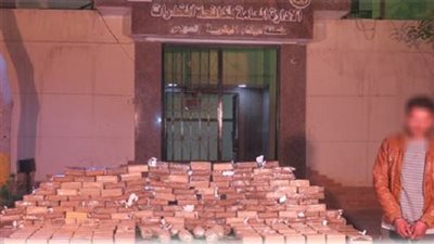 الداخلية تحبط محاولة تهريب مخدرات بـ 10 مليون جنيه فى السويس