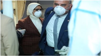وزيرة الصحة تعلن سلبية التحاليل  لـ 1447 حالة مشتبه في إصابتها بفيروس كورونا المستجد في مصر