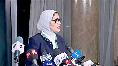 مؤتمر صحفى لوزيرة الصحة لإعلان خطط مواجهة كورونا