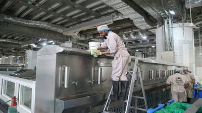  شاهد لحظة تعقيم الحرم المكي بالسعودية