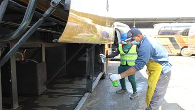 وزارة النقل تواصل إتخاذ كافة الاجراءات الاحترازية لمواجهة فيروس كورونا