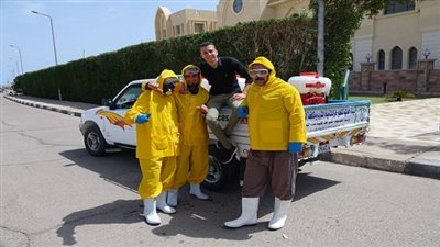 مستقبل وطن يطلق اكبر حملة للتعقيم والتوعية للتحصن ضد كورونا بشرم الشيخ