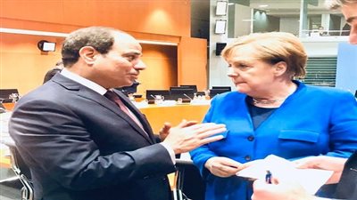 الرئيس السيسي يؤكد.. تضامن مصر مع المانيا في أزمة فيروس كورونا