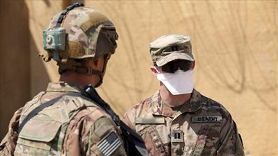 ارتفاع الإصابات بفيروس كورونا فى صفوف العاملين بالدفاع الأمريكية لـ1405