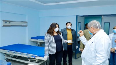 محافظ دمياط تؤكد الانتهاء من كافة التجهيزات لبدء تشغيل مستشفى دمياط التخصصى كعزل صحى