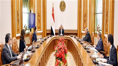 السيسي يجتمع بمدبولي وعدد من الوزراء لبحث عودة العالقين المصريين في الخارج