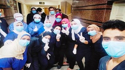 تعافي 10 حالات من فيروس كورونا بالمدينة الجامعية المنصورة