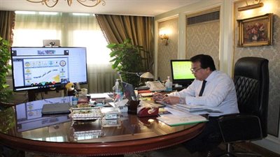 وزير التعليم العالي يرأس اجتماع المجلس الأعلى للجامعات عبر 