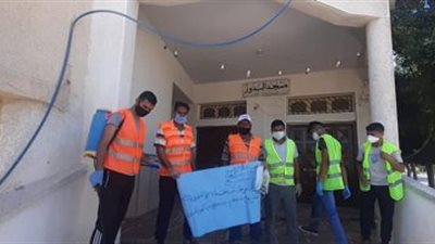مساجد شمال سيناء تستعد لاستقبال المصلين بحملات تعقيم