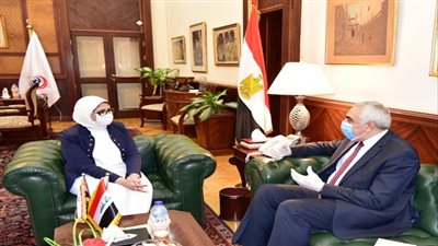 وزيرة الصحة تستقبل السفير العراقي لمناقشة تقديم سبل الدعم الصحي 