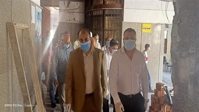 بالصور.. قابيل يستقبل نائب المحافظ أثناء زيارته لمدينة بني عبيد