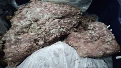 ضبط 162 كليو لحوم فاسدة خلال حملة تموينية بالغربية