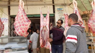 محاضر مخالفات لمسئولي منفذى بيع لحوم بالمنصورة