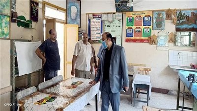 بالصور.. قابيل يتفقد عدد من المقار الإنتخابية لمتابعة إتمام كافة التجهيزات ببني عبيد 