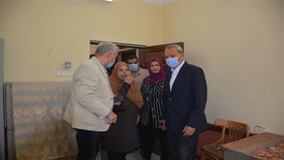 الهجان يتفقد مقار اللجان لانتخابات مجلس الشيوخ  