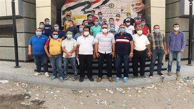 عمال الجيزة يحشد العمال للمشاركة في انتخابات الشيوخ 