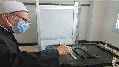 مفتي الجمهورية يدعو الجميع للمشاركة الفعالة في انتخابات مجلس الشيوخ