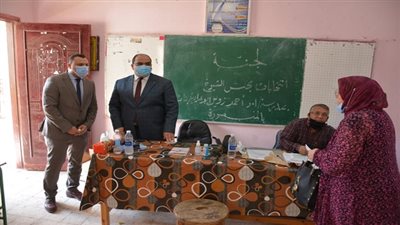 الشيخ.. يتفقد لجان انتخابات مجلس الشيوخ 2020