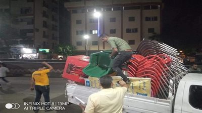 محافظ الجيزة: رفع ٢٠٠٠ حالة إشغال للمقاهي والمطاعم والمحال