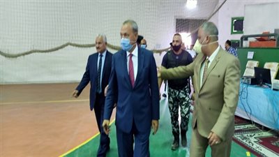 الهجان يتفقد مقر اللجان استعدادا لجولة الاعادة لانتخابات الشيوخ