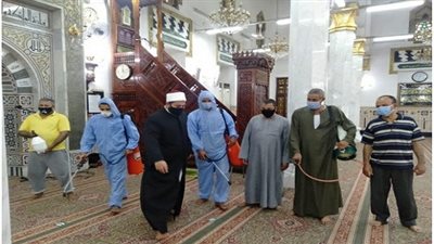 وزارة الأوقاف: إنطلاق حملة النظافة والتعقيم الواسعة بمساجد الجمهورية